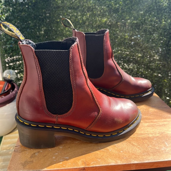 Dr. Martens Women's Cherry Red Cadence boot - Picture 1 of 8